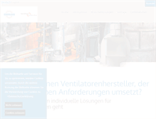 Tablet Screenshot of ferrariventilatoren.de